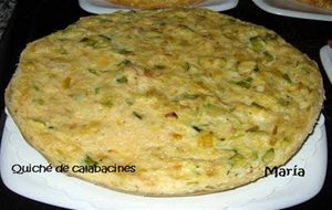 Quiché De Calabacines Y Puerros
