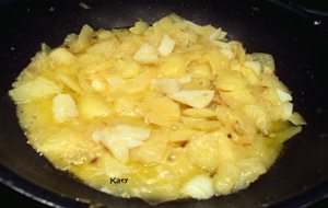 Revuelto De Patatas Con Bacalao
