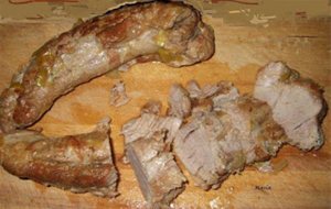 Solomillo De Cerdo En Salsa De Puerros
