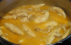 Solomillo De Pollo Con Champiñones
