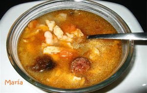 Sopa De Verduras Y Judías Blancas
