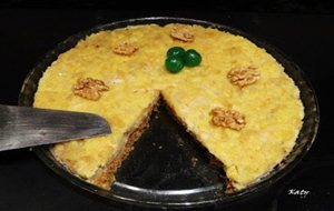 Tarta De Compota De Manzana Al Microondas
