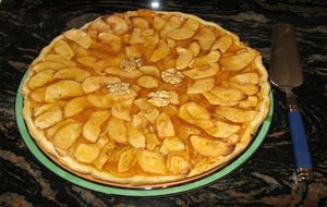 Tarta De Manzana Con Nueces
