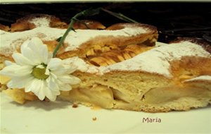 Pastel Bizcocho De Manzanas
