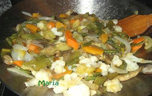 Wok  De Verduras Frescas
