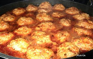 Albóndigas De Pollo En Salsa
