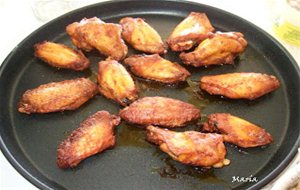 Alitas De Pollo Adobadas Al Horno
