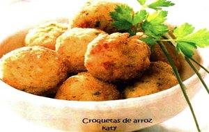 Bolitas De Arroz Con Gambas
