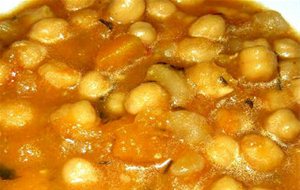 Garbanzos Con Calabaza
