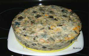 Pastel De Berenjenas Con Salmón (microondas)
