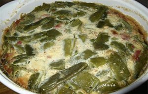 Pastel De Judías Verdes
