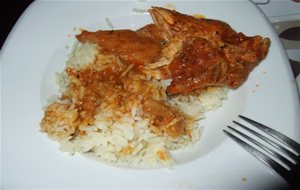 Pollo Al Estilo Árabe Con Setas
