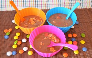 Helado De Chocolate Con Lacasitos
