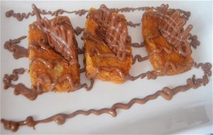 Torrijas De Dulce De Leche Con Chocolate
