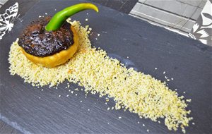 Champiñón Relleno De Morcilla En Tierra De Piñones
