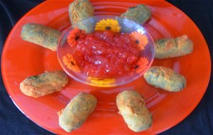 Croquetas De Espinacas Y Queso De Cabra
