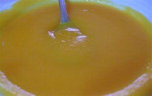 Crema De Zanahorias Y Calabacin
