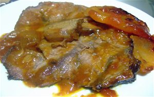 Solomillo Del Carnicero Regado Con Salsa Especial.
