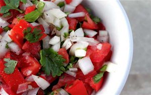 Pico De Gallo: Salsa Fuente De Vida