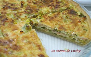 Quiché De Puerros Y Salmón Ahumado
