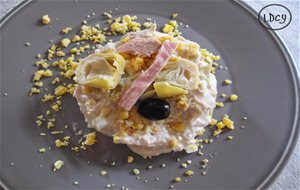 Ensaladilla De Alcachofas Y Atún
