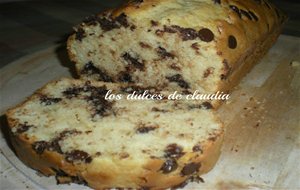 Bizcocho De Vainilla Con Chispas De Chocolate