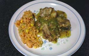 Costillitas De Res En Salsa Verde
