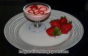 Mousse De Fresas
