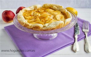 Tarta De Manzana Con Hojaldre
