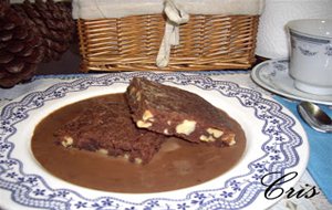 Brownei De Chocolate Negro Y Nueces
