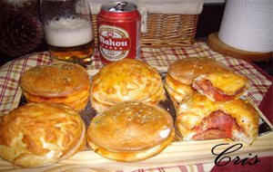 Hamburguesa Pizza
