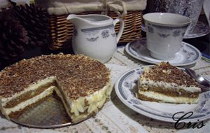 Tarta De Tiramisú Y Bizcochos De Soletilla
