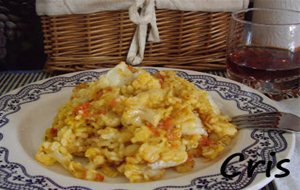 Arroz Con Coliflor Y Bacalao
