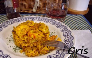 Arroz Con Chipirones Y Gambas
