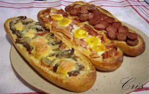 Pizza En Baguette
