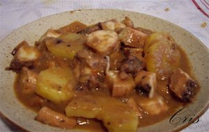 Pulpo Al Horno Con Patatas
