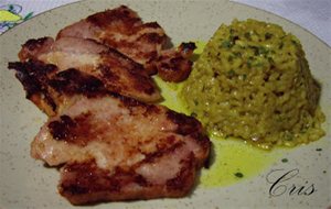 Filetes De Lomo Adobado Con Arroz Cremoso Al Curry
