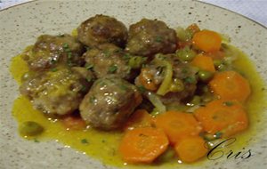 Albondigas A La Jardinera
