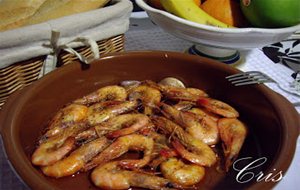 Gambas Salteadas Al Ajillo
