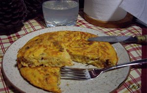 Tortilla De Espaguetis
