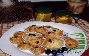 Muffins De Atún Y Aceitunas Negras.
