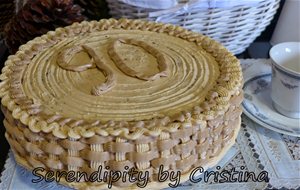 Tarta De Chocolate Y Butter Cream De Merengue Suizo Y Toffe
