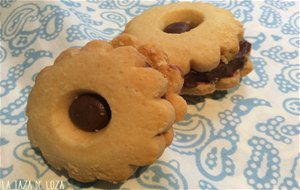 Galletas Rellenas De Nutella
