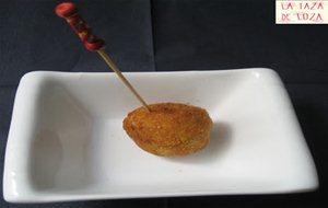 Croquetas Redondas De Codillo De Cerdo Y Jamón Ibérico
