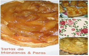 Tarta De Manzanas & Peras
