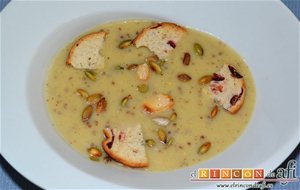 Crema De Peras A La Mostaza Antigua