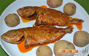 Pescado Frito Con Mojo Hervido