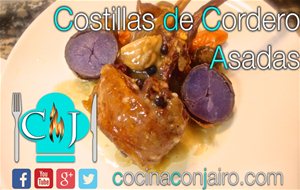 Costillas Al Horno Asadas En Su Jugo