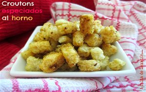 Croutons Especiados Al Horno
