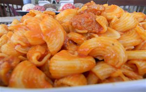 Macarrones Con Chorizo
